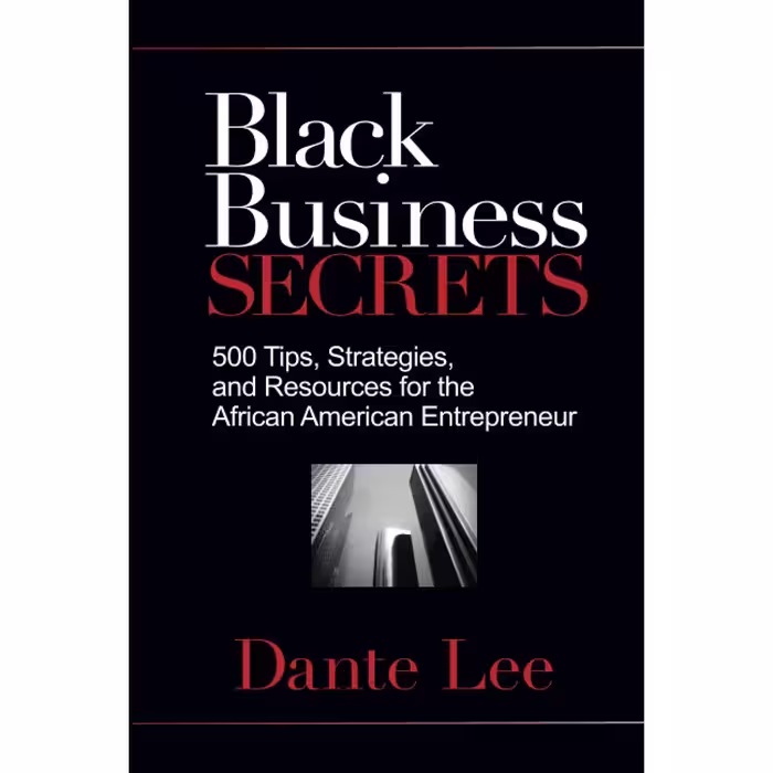 کتاب زبان اصلی Black Business Secrets اثر Dante Lee انتشارات Smiley Books