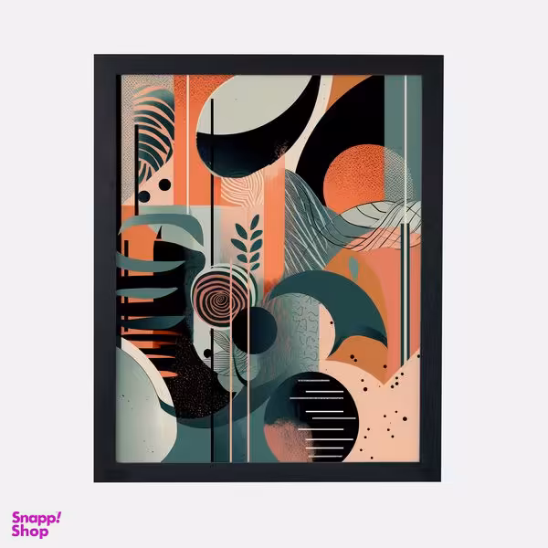 تابلو مدل دکوراتیو سبک کوبیسم کد 1036