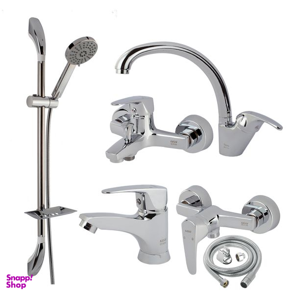 ست شیرآلات کسری مدل سانا مجموعه 6 عددی