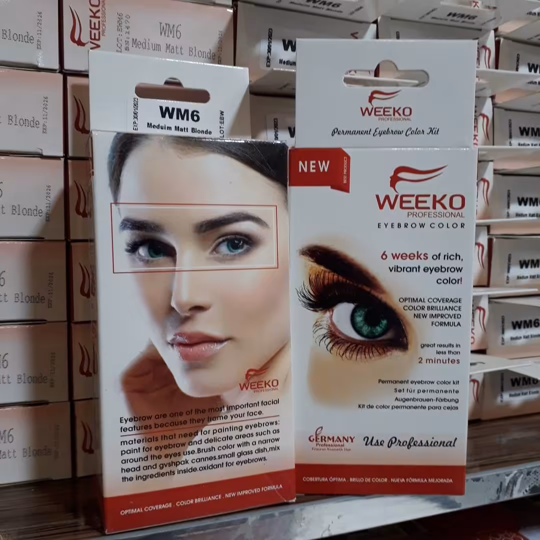 رنگ ابرو ویکو شماره WA9 رنگ بلوند دودی پلاتینه