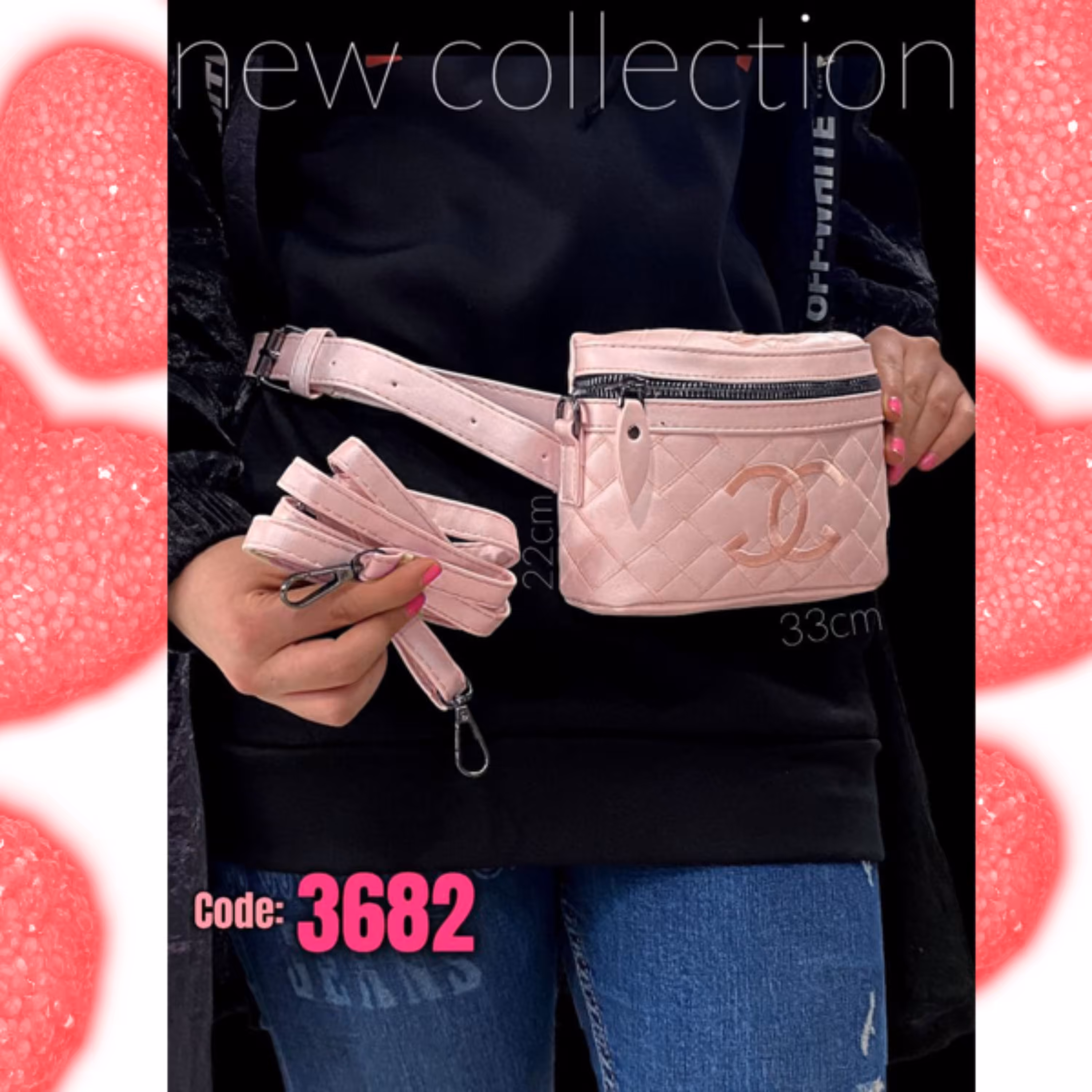 کیف کمری دخترانه(سه کاره)