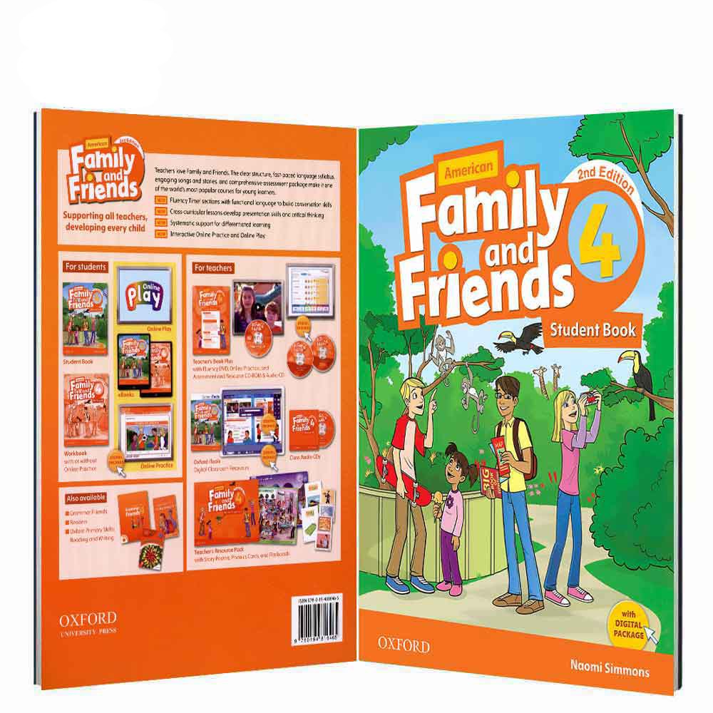 Family and Friends 2nd 4 Student work CD
