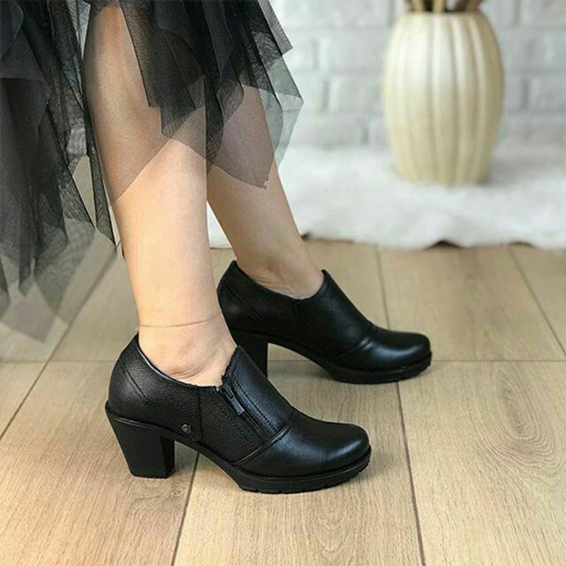 کفش زنانه مدل خاتون رنگ مشکی