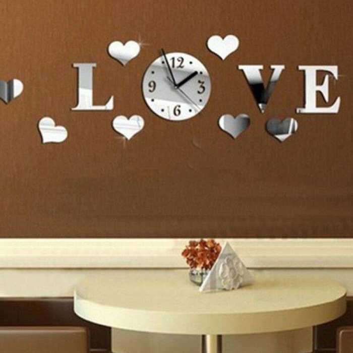 ساعت دیواری پدیده پلاس مدلlove