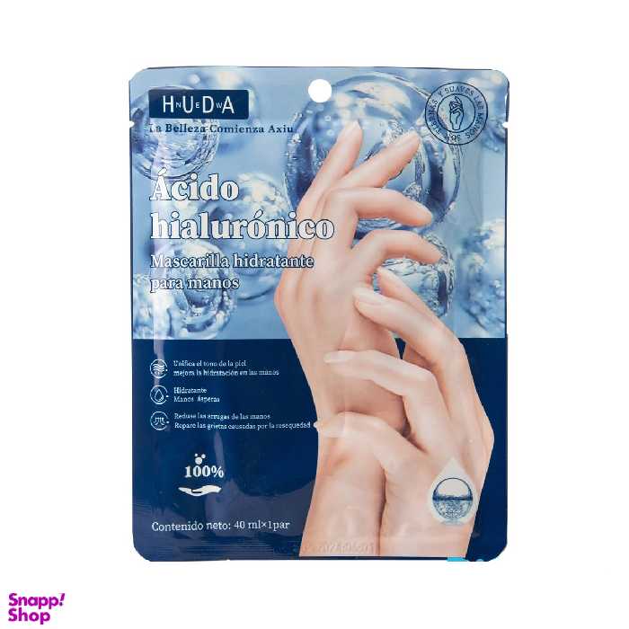 ماسک دست ورقه ای هودا مدل هیالورونیک اسید حجم 40 میلی لیتر