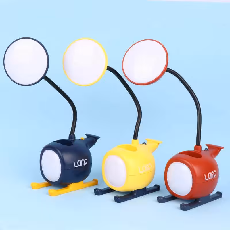 چراغ مطالعه فانتزی (قرمز) طرح هلیکوپتر

