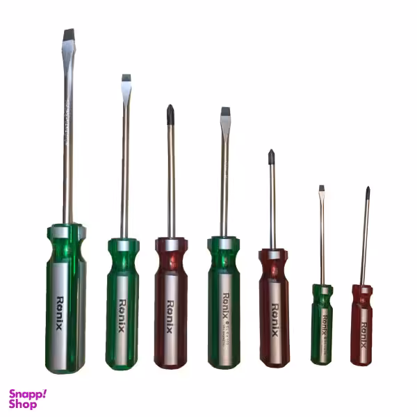 مجموعه 7 عددی پیچ گوشتی رونیکس مدل RH-2702