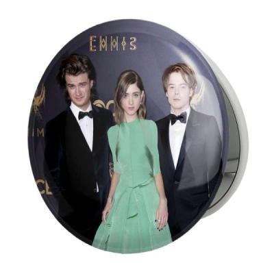 آینه جیبی خندالو طرح سریال استرنجر تینگز Stranger Things مدل تاشو کد 19334