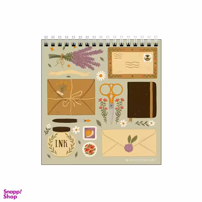 دفتر طراحی بامبیلیپ طرح نامه گل و بسته پستی کد 6117736