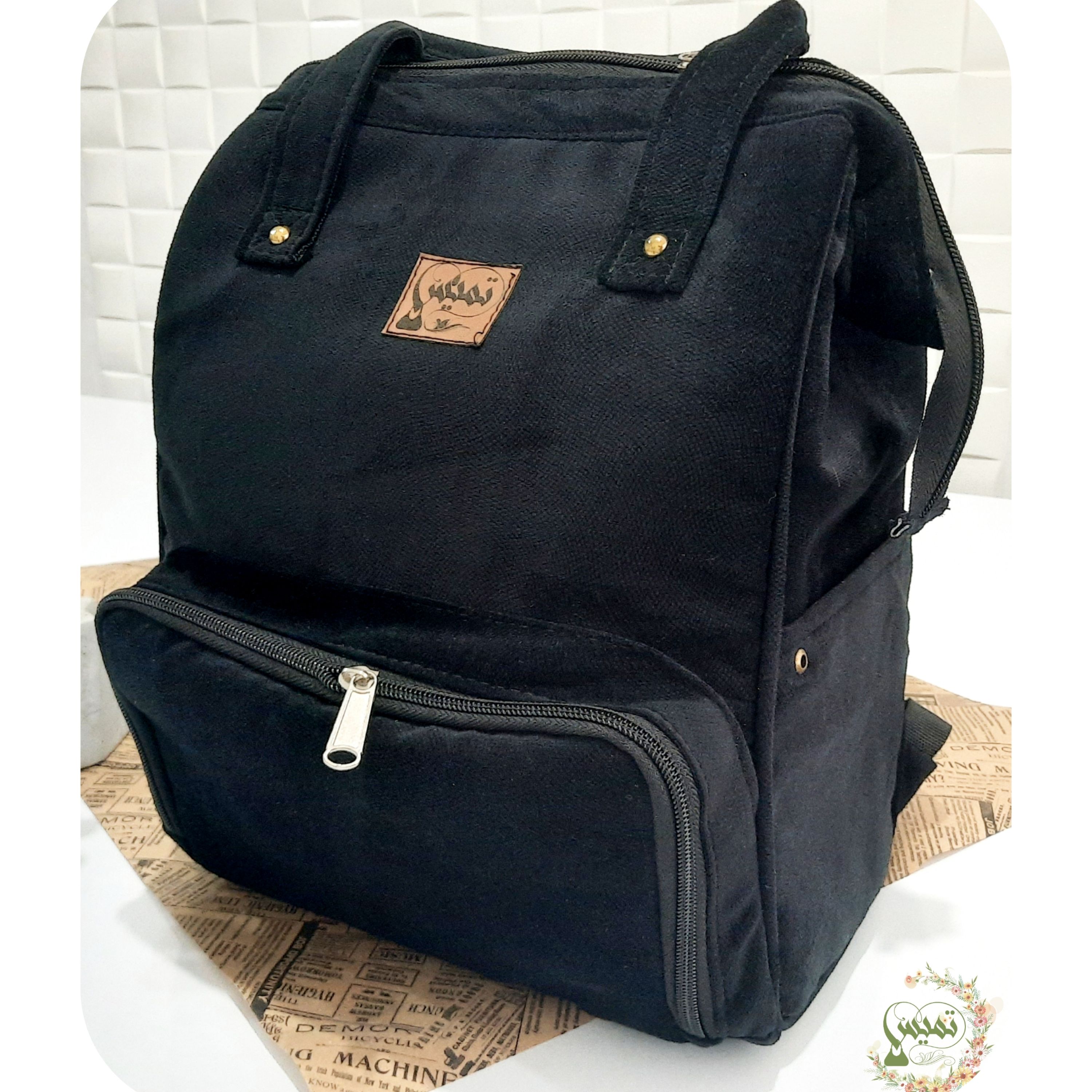 کوله مخمل مشکی