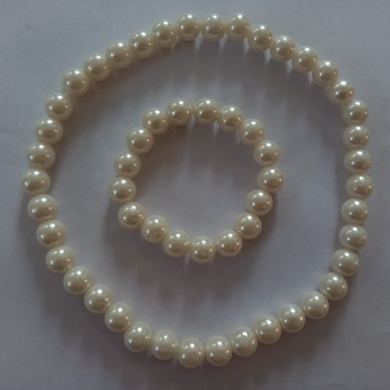 ست گلوبند و دستبند مروارید