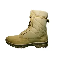 کفش کوهنوردی پاراشوت خاکی چرم اصل  ارسال رایگان