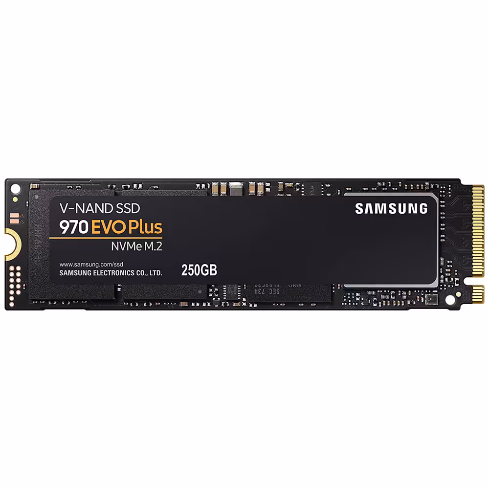 اس اس دی M.2 - Samsung مدل 970EVO Plus ظرفیت 250 گیگابایت