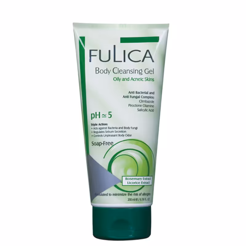 شامپو بدن پوست چرب فولیکا حجم 200ml