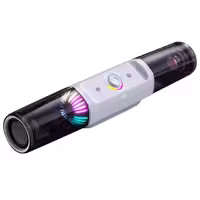 اسپیکر دسکتاپ SOAIY مدل Basic RGB Rays رنگ سفید براق