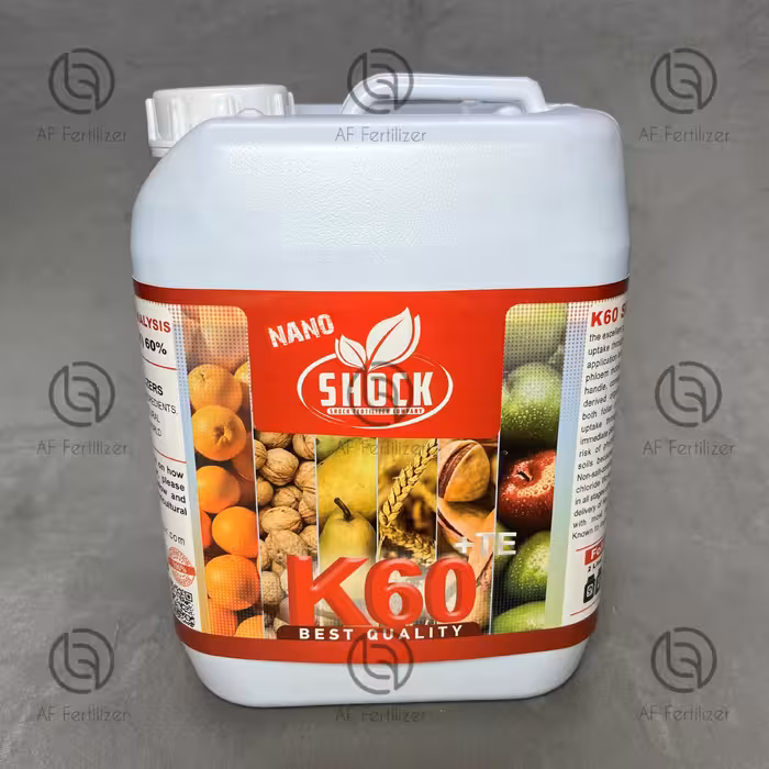 کود پتاس بالا شوک اصل آمریکایی مایع 5 لیتری 