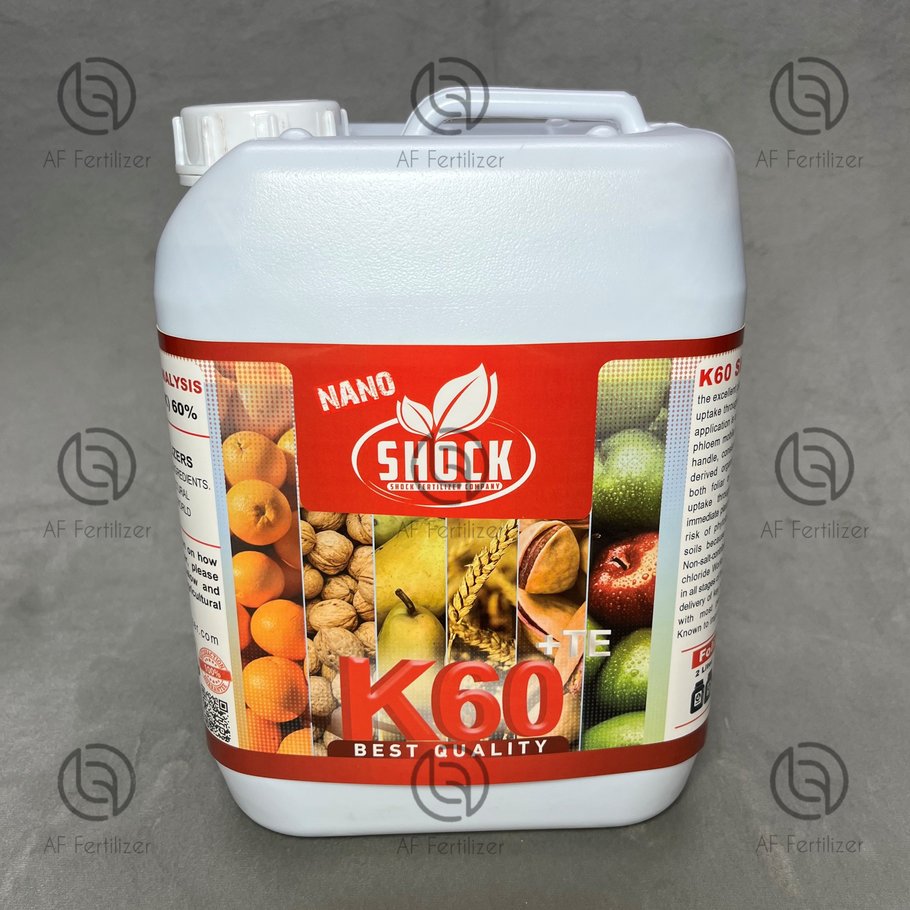 کود پتاس بالا شوک اصل آمریکایی مایع 5 لیتری