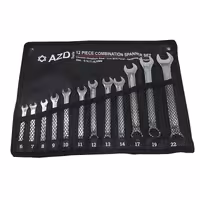 مجموعه 12 عددی آچار یک سر تخت یک سر رینگی کیفیت درجه یک 