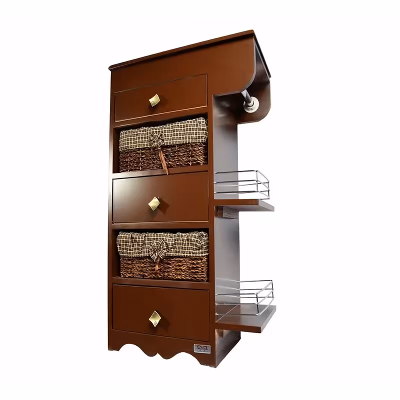 جا سیب زمینی و پیاز شایگان مدل بار 32 قهوه ای