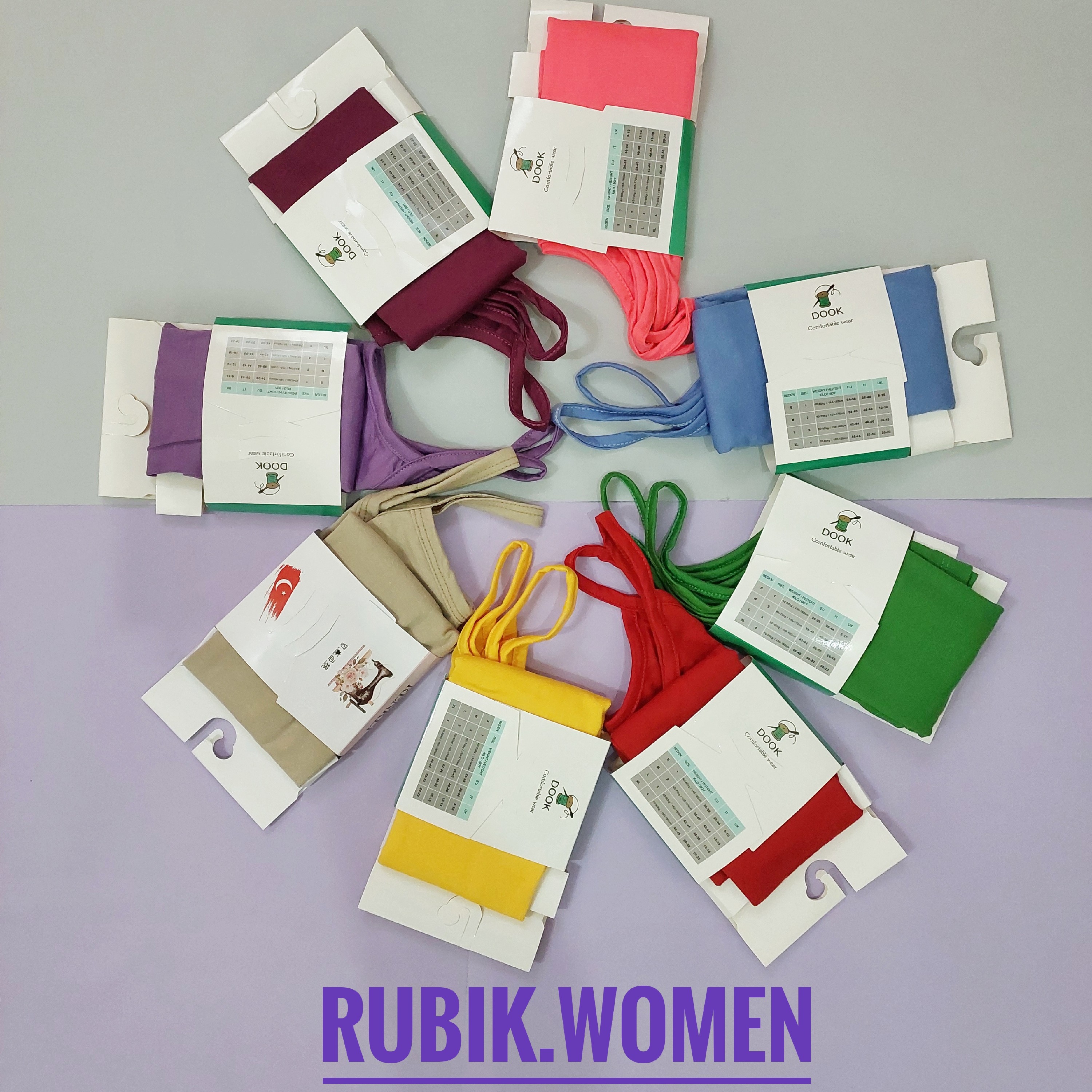 تاپ بندی زنانه مداد رنگی