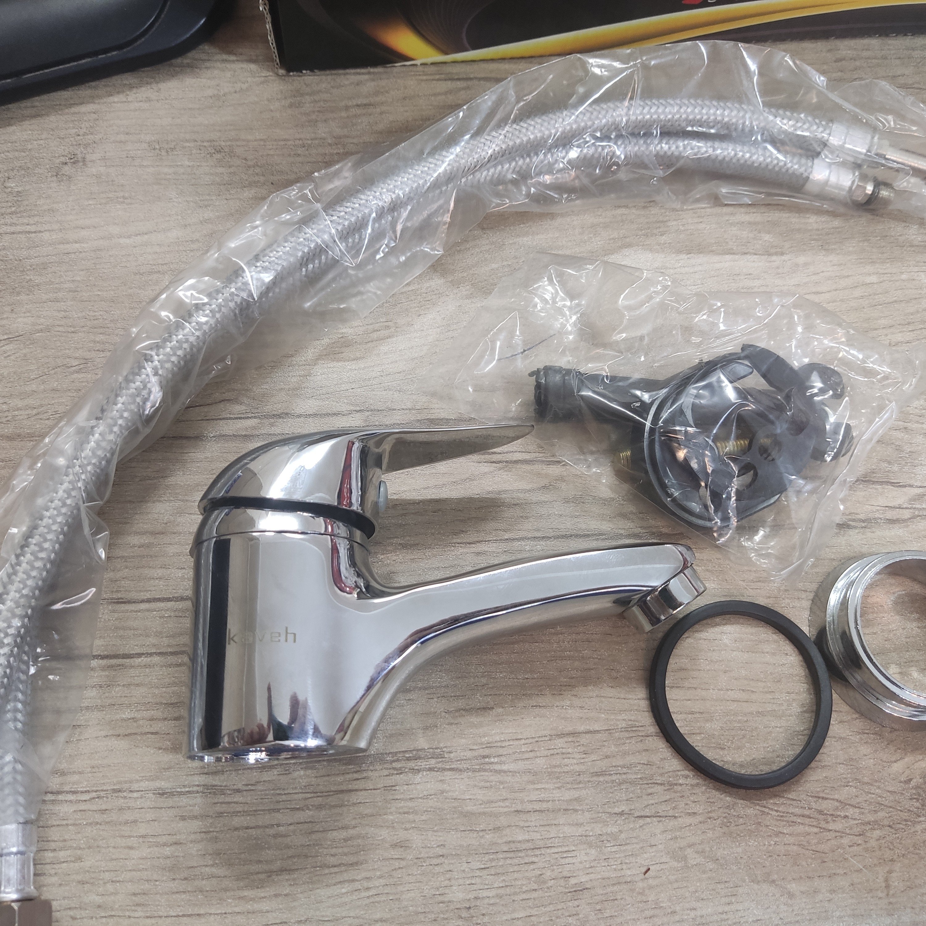 شیر روشویی کروم 5 سال ضمانت