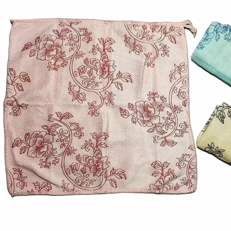 دستمال طرح گل سنتی