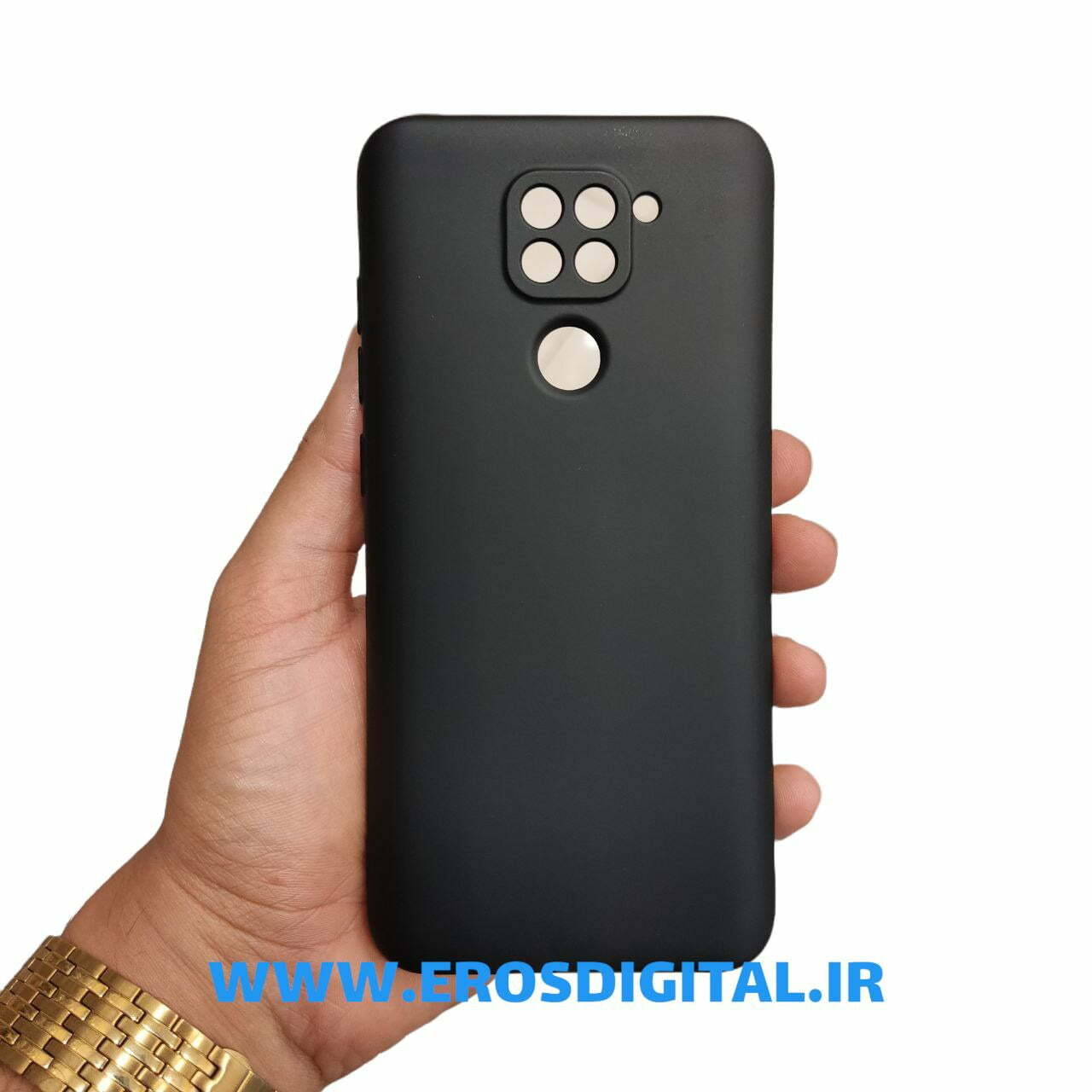 قاب گوشی Xiaomi Note 9 طرح سیلیکونی زیر بسته - قرمز