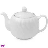 قوری پیچدار چینی زرین مدل سمن کد 001