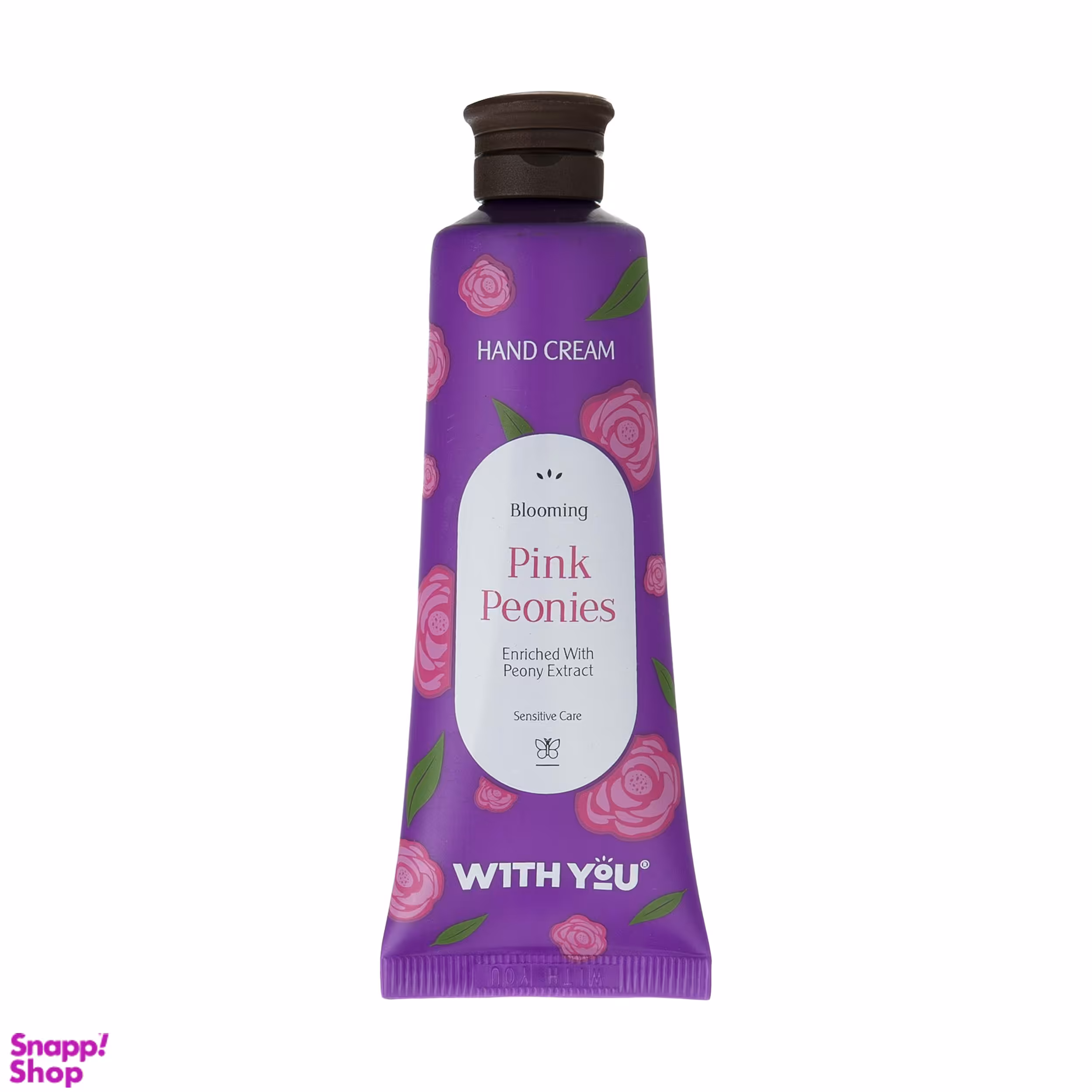کرم مرطوب کننده ویت یو (With You) مدل Pink Peonies حجم 50 میلی‌ لیتر