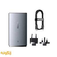 شارژر دیواری2 پورت بیسوس با توان 65W مدل Baseus CCGP150113 - زنگوله