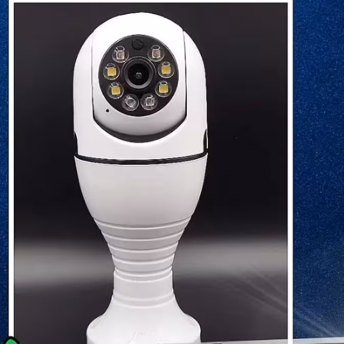 دوربین مداربسته لامپی چرخشی