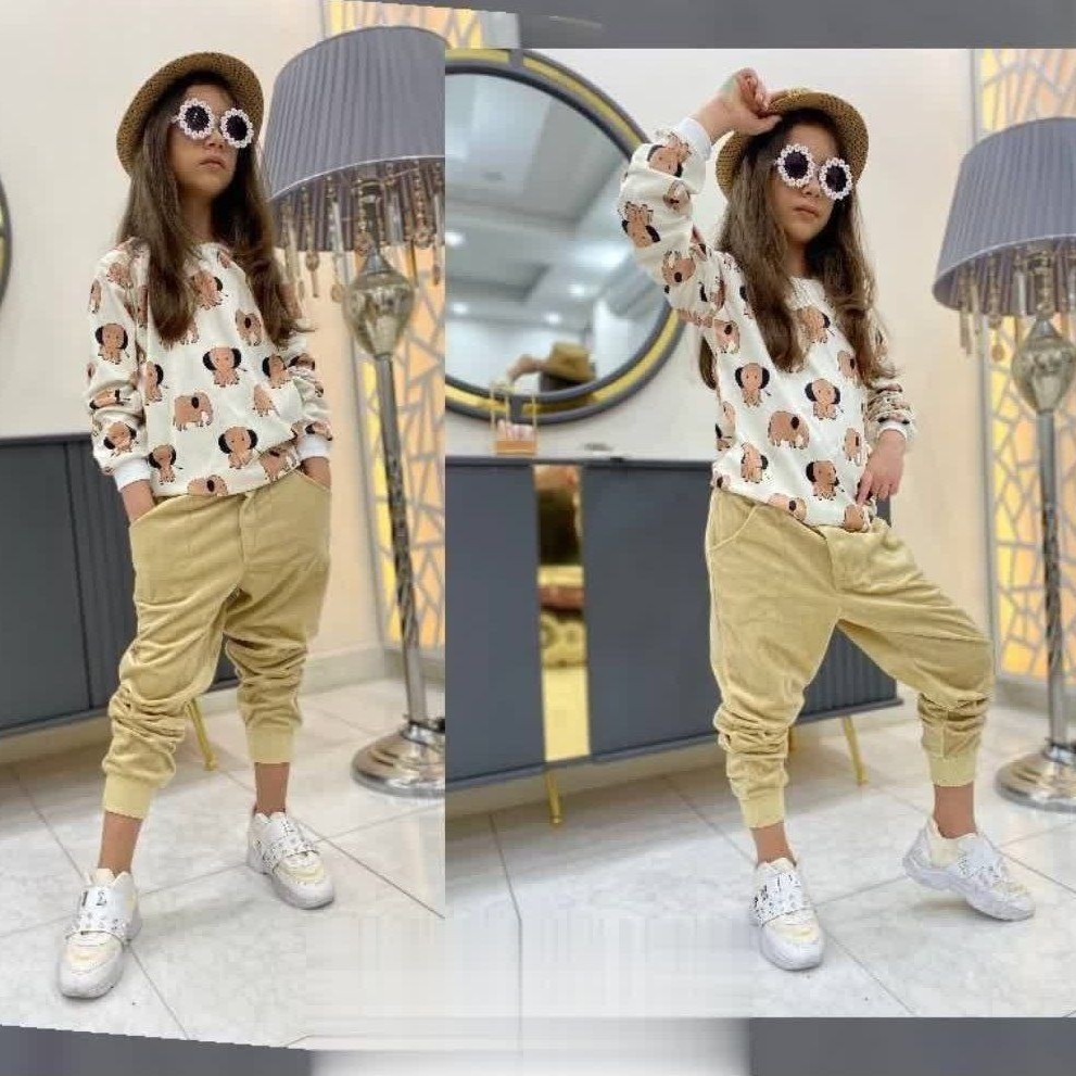 ست بلوز و شلوار اسپرت مخمل