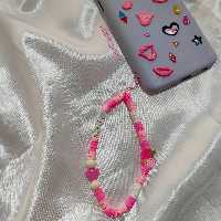 فونچارم(آویز گوشی)صورتی