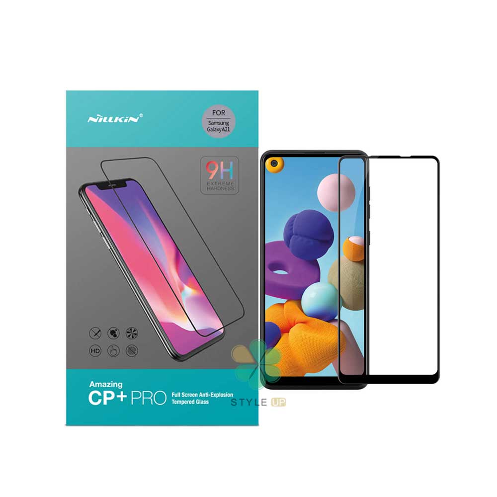 گلس نیلکین گوشی سامسونگ Samsaung Galaxy A21 مدل CP  Pro