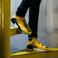 کفش کتونی آدیداس ان ام دی زرد         Adidas NMD Human Yellow