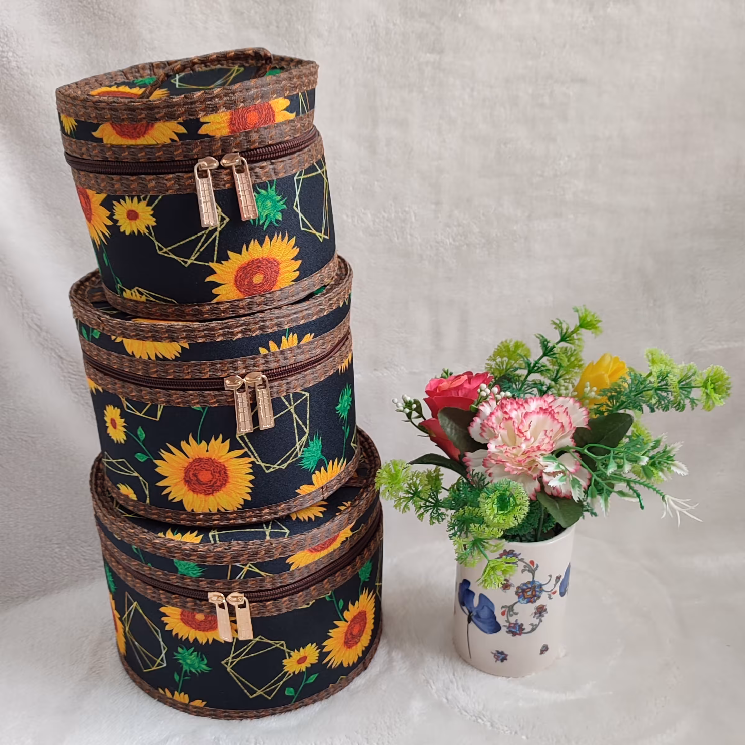 جاجواهری گرد سه تایی 