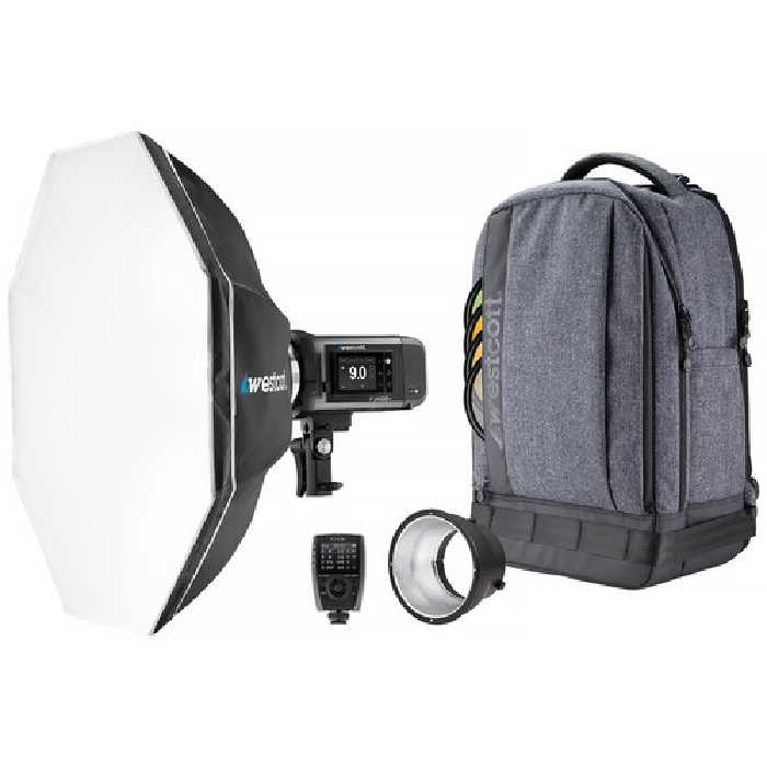 کیت فلاش وسکات مدل Westcott FJ400 II 400Ws Touchscreen Strobe with FJ-X3 S Trigger for Sony (1-Light Backpack Kit)