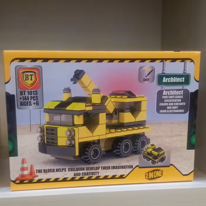 لگو ماشین راه سازی در 6 مدل مختلف