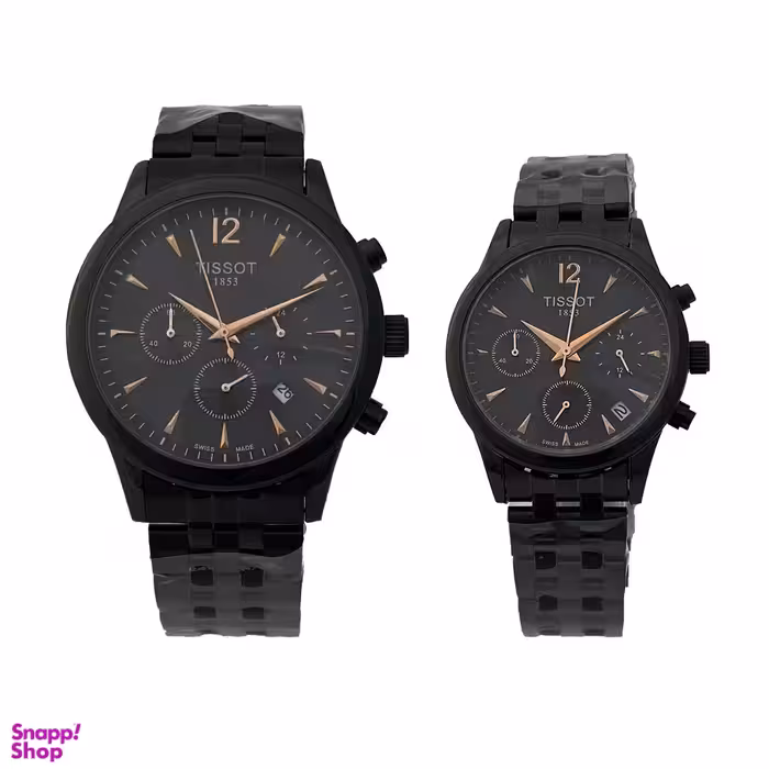 ست ساعت مچی زنانه و مردانه تیسوت مدل WS-T369-07 مجموعه ۲ عددی