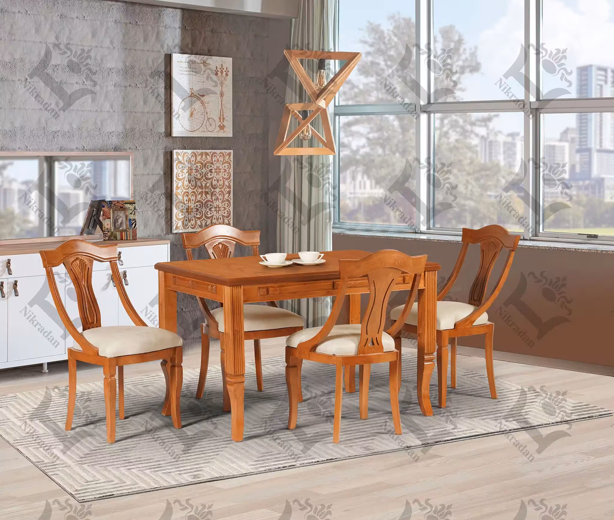 میز ناهارخوری عصایی