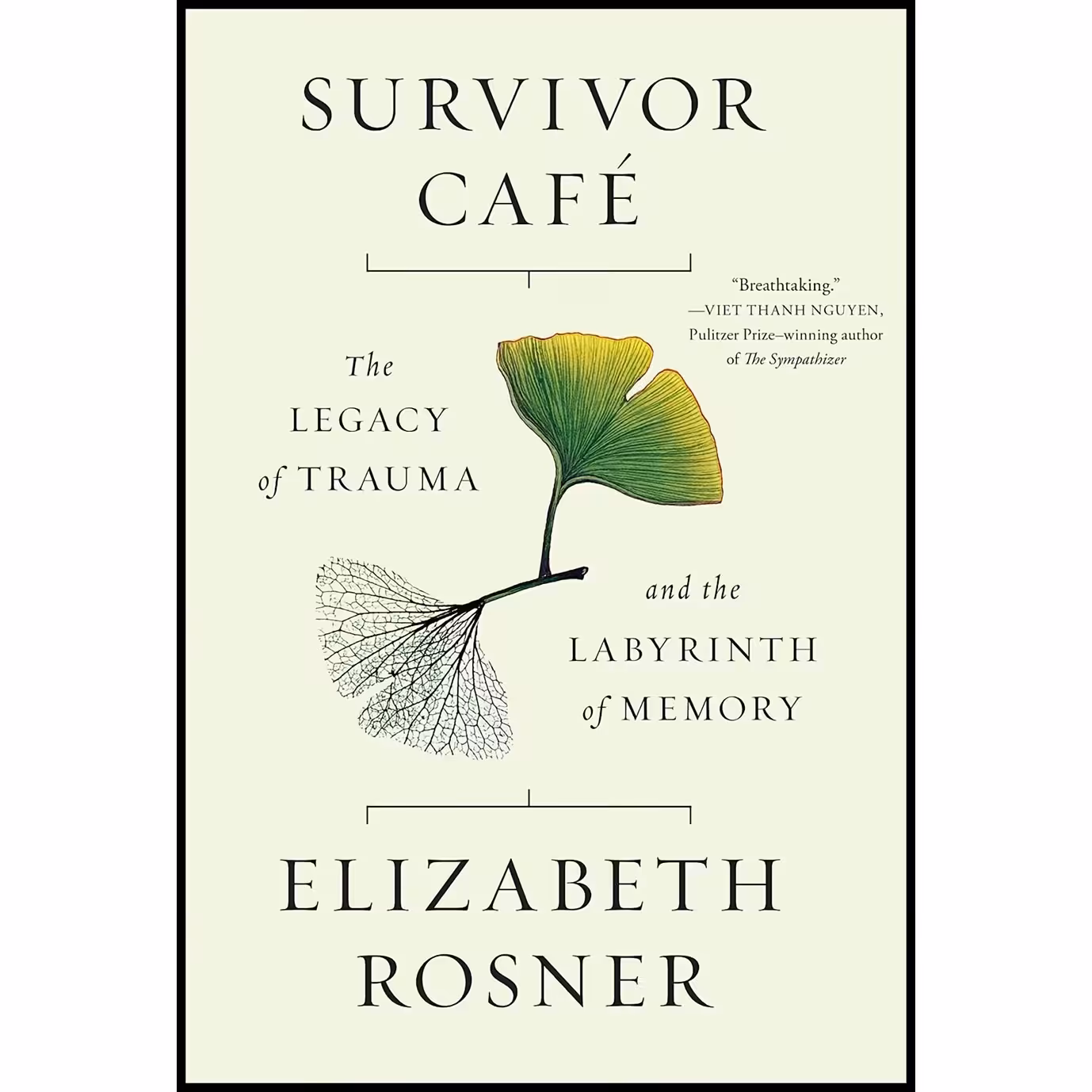 کتاب زبان اصلی Survivor Cafe اثر Elizabeth Rosner انتشارات Counterpoint