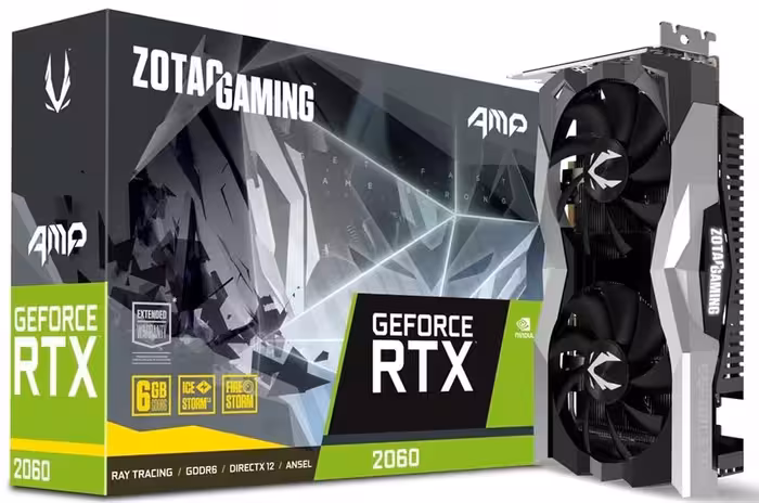 کارت گرافیک زوتک مدل GeForce RTX 2060 AMP با حافظه 6 گیگابایت