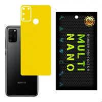 برچسب پوششی MultiNano مدل X-F1M-Yellow برای پشت موبایل هواوی Honor - Y5P