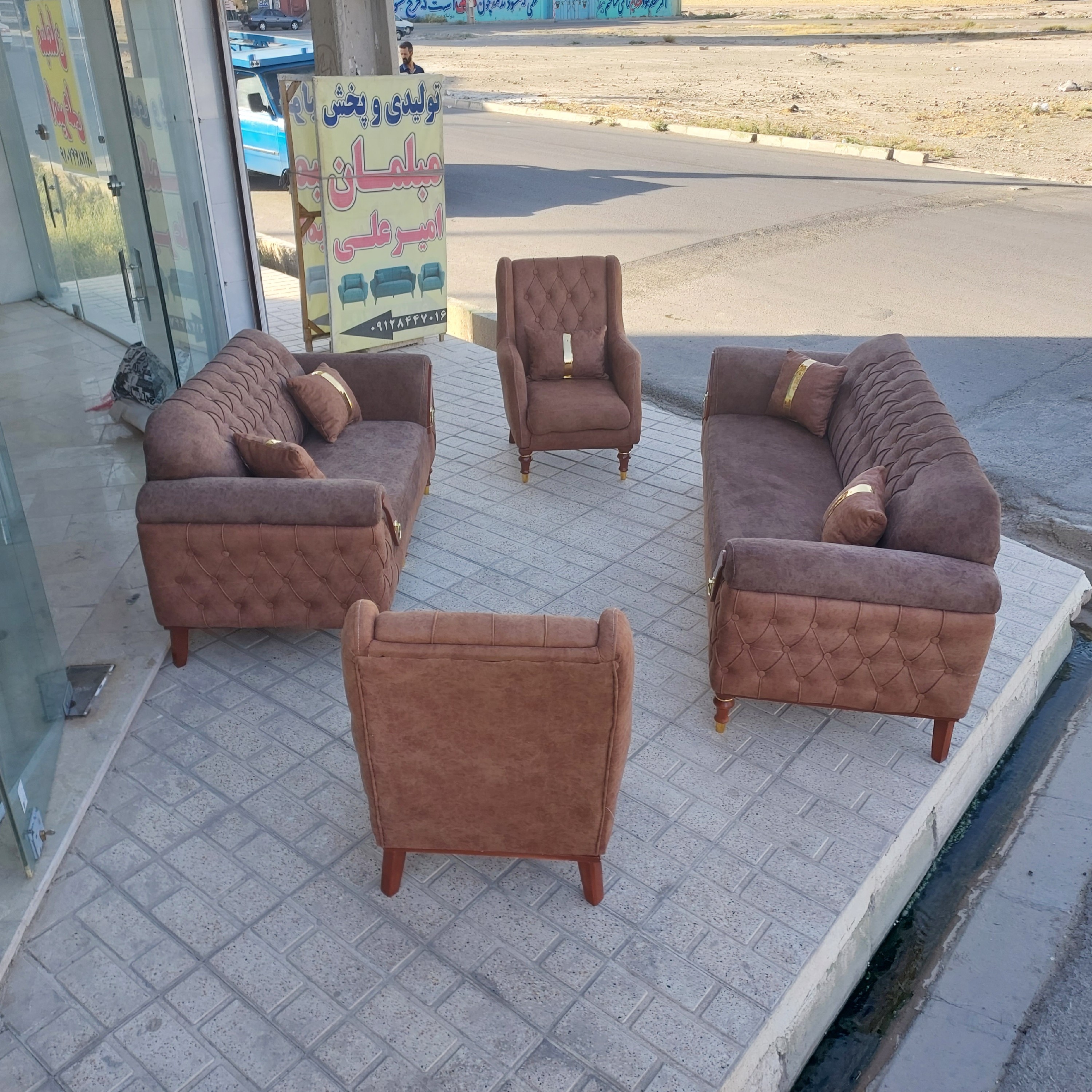 مبل چستر مدل پاریس پر فروش