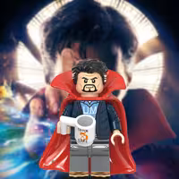 لگو فوق العاده کمیاب دکتر استرنج از سری فیلم اسپایدرمن راهی به خانه نیست