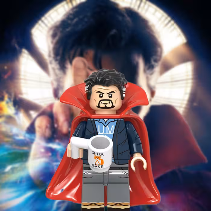 لگو فوق العاده کمیاب دکتر استرنج از سری فیلم اسپایدرمن راهی به خانه نیست