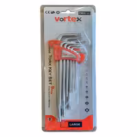 آلن ستاره ای 9 عددی ورتکس بلند سایز 10 تا 50 درجه یک