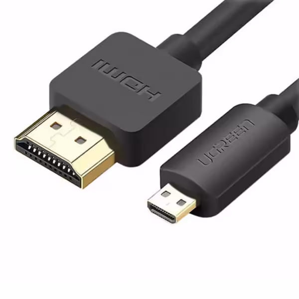 کابل تبدیل 2 متری MICRO HDMI به HDMI یو گرین مدل HD127 کد 30103 Micro HDMI To HDMI