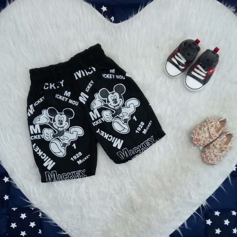 شلوارک میکی موز شمعی با کیفیت و تنخور عالی