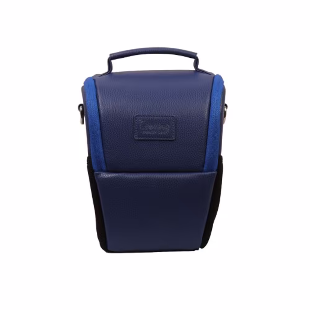 کیف دوربین عکاسی پوزه ای ترنگ سایز S آبی نفتی